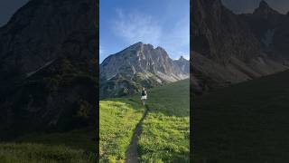 Tannheimer Tal 🏔️ hikingadventures mountains österreich [upl. by Kolnos]