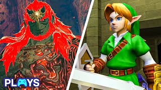 Every Zelda Game Ranked By Difficulty [upl. by Nygem]