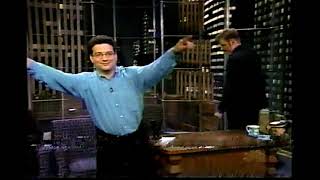 Andy Kindler on Late Night January 1 1998 [upl. by Ehpotsirhc]