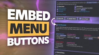 How to Make Embedded Buttons That Reveal Messages on Discord [upl. by Eelra]