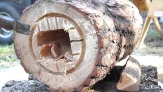 The Art of Log Hive Making [upl. by Sanoj]