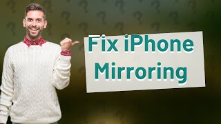 Why is my iPhone not showing mirroring [upl. by Block974]