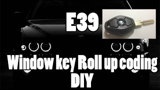 Bmw e39 how to code your windows to go up using ncsexpert [upl. by Ahsikcin]