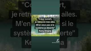 quotQuand le cœur souvre la liberté se retrouvequot❤ kenyarkana chanson liberty pourtoi shortvideo [upl. by Olaznog]