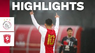 Good example 🙌  Highlights Ajax O18  FC Twente Heracles Academie O18 [upl. by Ihcekn651]