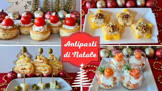 ANTIPASTI NATALIZI  ANTIPASTI DI NATALE VELOCI  ANTIPASTI PER LE FESTE [upl. by Wernda]