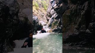 Underwater Swimming with Fishes 🐟 Umberella Waterfall underwater swimming fishes waterfall [upl. by Luehrmann]