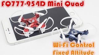 FQ777954D Mini Quadcopter [upl. by Htnicayh]