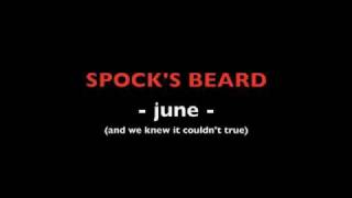 SPOCKS BEARD  JUNE with lyric [upl. by Nylqcaj]