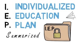 IEP Individualized Education Plan Summarized amp Explained [upl. by Allemat457]