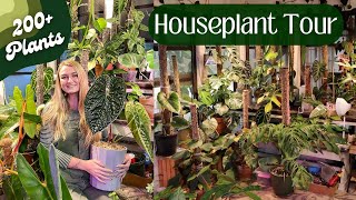 Houseplant Tour  My Entire Plant Collection  200 Plants [upl. by Elocim654]