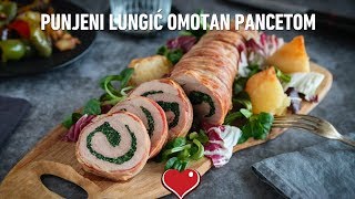 Punjeni lungić omotan slaninom [upl. by Conrado495]