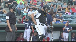 Cervelli rehabs with Curve talks concussion [upl. by Morissa]