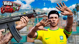 GTA V  VIDA DO CRIME  CAOS TOTAL A GUERRA EXPLODIU NA FAVELA  EP07 [upl. by Enerod808]