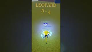 Leopard Vs Blizzard Leopard Blizzard Blox Fruits Trending Popular [upl. by Artied470]