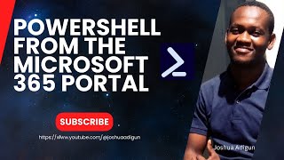 How to Run PowerShell from the Microsoft 365 Portal [upl. by Kamaria]