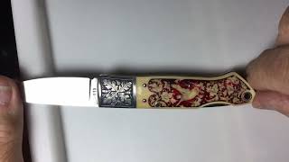 Grand Master Ken C Hunt Knife 1 [upl. by Leeda]