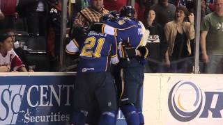 112 Peoria Rivermen at Grand Rapids Griffins Highlights [upl. by Airalednac548]