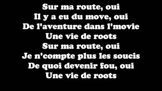 Black M  Sur Ma Route Paroles Lyrics [upl. by Netsrijk]