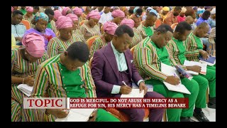 God is merciful but take heed Gods mercy has a timeline LESSON 29  TWI [upl. by Rehposirhc]