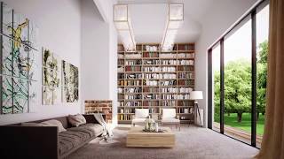 30 Ideas Living Rooms For You Book Lovers Design [upl. by Stevy]