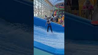 Pro Womens Standup Flowboard at Epic Waters Waterpark Flowapalooza 2024 FlowRider Event [upl. by Ymmaj10]