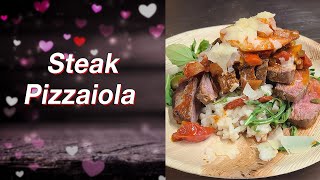 Learn how to make the best and easiest steak pizzaiola youve ever tasted in under 30 minutes [upl. by Ahteres]