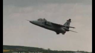 RAF Jaguar ground attack jet aircraft [upl. by Millwater]