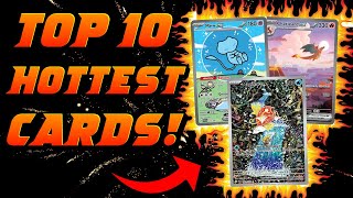 Top 10 HOTTEST Pokemon Cards Of 2024 [upl. by Pitchford]