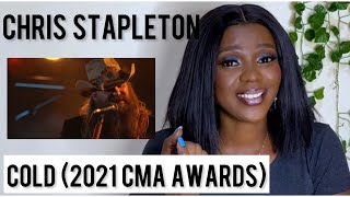 CHRIS STAPLETON  Cold CMA Awards 2021 REACTION [upl. by Notgnilra]