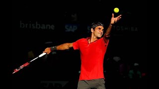 Roger Federer vs Grigor Dimitrov  Brisbane 2015 Semifinal Highlights [upl. by Possing]