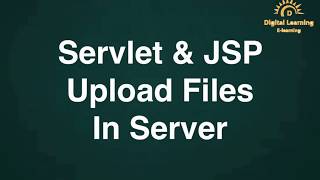 47 Servlet amp JSP Upload Files  Online Training Download app from below link [upl. by Betthezel]