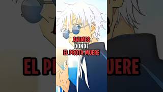 😭ANIMES DONDE EL PROTA MUERE😭 anime animeedit animeshorts animecortos animeedits shorts [upl. by Eiramalegna]