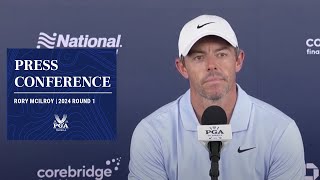 Rory McIlroy Press Confererence  PGA Championship 2024 Round 1 [upl. by Nnairret820]