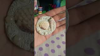 Sea shell🐚craft ideasDiy bag batch [upl. by Sheaff]