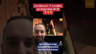 Les Macron humiliés en Argentine  JavierMilei n’a aucune pitié pour brigittetrogneux [upl. by Giarg335]