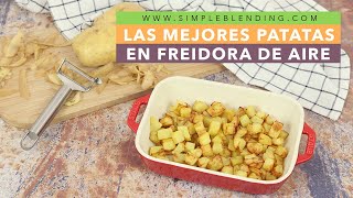 LAS MEJORES PATATAS EN FREIDORA DE AIRE  Patatas fritas en freidora de aire  Receta baja en grasas [upl. by Ottilie]