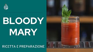 Bloody Mary ricetta del cocktail con Vodka e Succo di Pomodoro [upl. by Julis958]