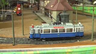 Amsterdam Tram quotBlauwe Wagenquot von Atlas in H0 motorisiert [upl. by Adelind]