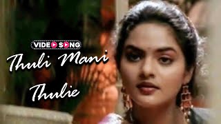 Thuli Mani Thulie Video Song in Raasamahan Movie  1994  Prashanth Sivaranjani  Tamil Video Song [upl. by Annekahs650]