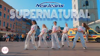 KPOP IN PUBLIC NewJeans뉴진스  Supernatural ONE TAKE Dance Cover by KD CENTER from Poland [upl. by Tallou]