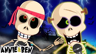 Skeleton Dance  Halloween Songs For Kids  Chumbalaka Chumbalaka  Annie And Ben [upl. by Josephine184]