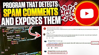 Exposing Comment Section Spammers with Python [upl. by Nasas]