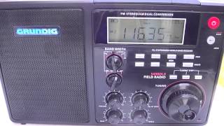 Outdoor shortwave radio listening Voice of Russia french [upl. by Saree33]