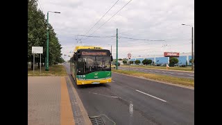 ZTM Katowice TLT Tychy  Solaris Trollino 12MB III 28 Linia C [upl. by Aisinoid308]