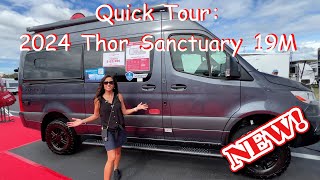 Quick Tour 2024 Thor Sanctuary 19M BClass RV [upl. by Anamuj]