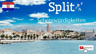 Split ⛵ Kroatien 2023 🇭🇷 Sehenswürdigkeiten Was man in Split gesehen haben sollte [upl. by Margo]