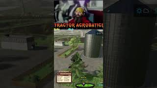 Farming Simulator 22 Tractor Acrobatics shorts twitch farmingsimulator22 farmsim22 fs22 [upl. by Zetrac288]