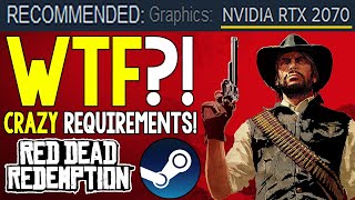 Red Dead Redemption PC Port System Requirements Are KINDA INSANE  Very High Requirements [upl. by Shelah]