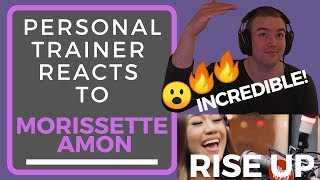 Personal Trainer Reacts To Morissette Amon  Rise Up  Wish 1075 Incredible [upl. by Atcliffe]